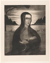 Femme corse avec enfant