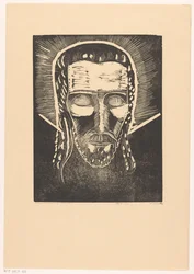 Tête du Christ avec auréole