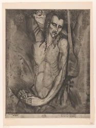 Homme nu aux yeux fermés (Le Martyr)