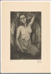 Femme assise