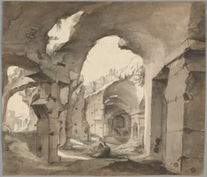 Vue intérieure du Colisée