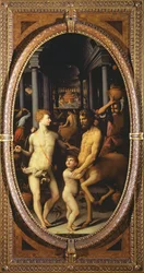 Apollon et Chiron, 1572