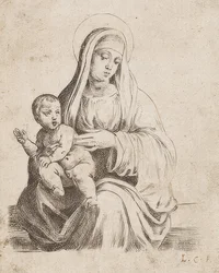 La belle petite Madone de Giacomo Francia