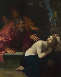 Suzanne et les vieillards, 1616