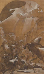 La Conversion de Saint Paul, vers 1587-89