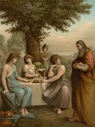 Abraham reçoit les anges
