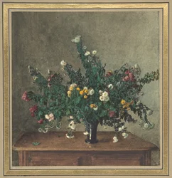 Bouquet de petits chrysanthèmes, 1862