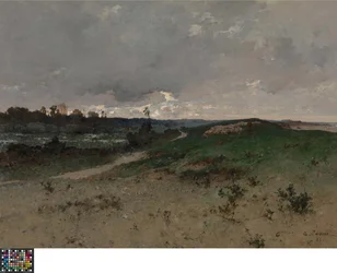 Paysage près de Saint-Jean-le-Thomas (Normandie)