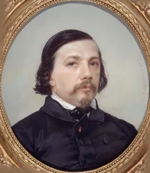 Portrait du poète Théophile Gautier 1811-1872