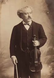 Portrait du violoniste et compositeur Pablo de Sarasate 1844-1908