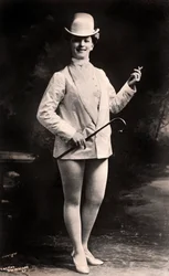 Lily Iris, actrice, 1906