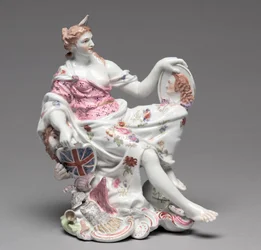Figure de Britannia, vers 1750-60