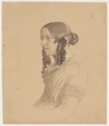 Portrait de dame (Helene v. Germadt)