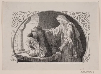 Sheiken et sa fille de Valdemar Thisted