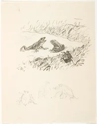 Esquisse pour une illustration de Skarnbassen