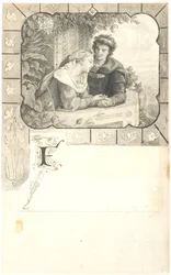 Jeune couple amoureux