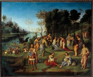 Allégorie de la cour d