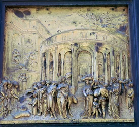 Détail des Portes du Paradis, 15ème siècle