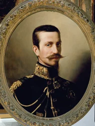 Portrait de Ferdinand de Savoie (huile sur panneau)