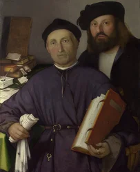 Le médecin Giovanni Agostino della Torre et son fils, Niccolò