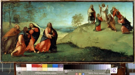 Le Christ menant les apôtres au mont Thabor