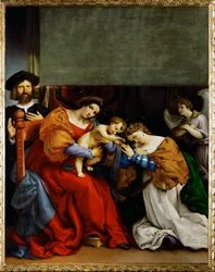 Mariage mystique de Sainte Catherine de Sienne