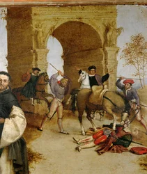Saint Dominique ressuscite Napoleone Orsini, neveu du cardinal Fossanova