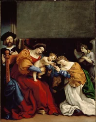 Le Mariage Mystique de Sainte Catherine (1523)