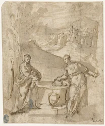Christ et la femme samaritaine