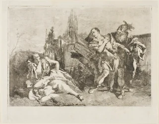 Rinaldo quittant Armida