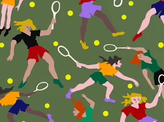 Joueurs de tennis, 2023