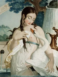 Thermidor (juillet/août), onzième mois du calendrier républicain, gravé par Tresca, vers 1794 (gravure coloriée)