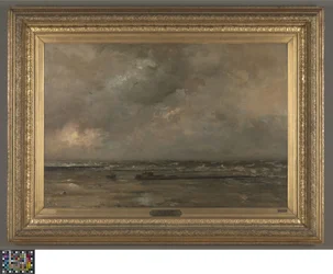 Paysage marin à De Panne