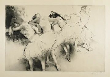Quatre danseurs au bar