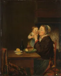 Une mère et son enfant