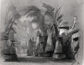 Décor de scène pour 