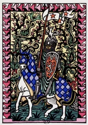 Chevalier - dans « Les amours de Frêne et Galeran racontés d