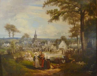 French: Kermesse bretonne (Notre-Dame-de-Confort).