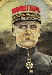 Première Guerre mondiale : portrait du général Pétain (1856-1951) commandant l
