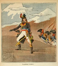 Illustration du livre « Le Mémorial de Sainte-Hélène » par le comte Emmanuel de Las Cases : Portrait du général Joubert