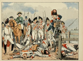 Illustration tirée du livre « Les héros du siècle », récits anecdotiques par Dick de Lonlay