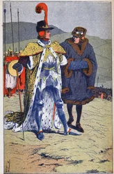 Entrevue de Louis XI et du roi Henri IV