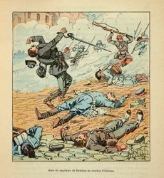 Mort du capitaine De Boissieu pendant les combats d