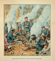 Les Allemands occupent la ville d