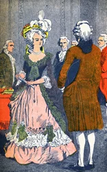 Marie Antoinette et Augeard