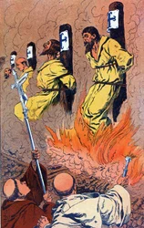 Le Bûcher des Templiers
