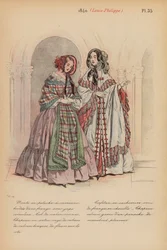 Mode française : 1840, Louis-Philippe