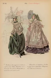 Mode française : 1841, Louis-Philippe