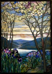 Magnolias et iris, vers 1908