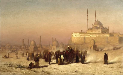 Sur le Chemin entre le Vieux et le Nouveau Caire, Mosquée Citadelle de Mohammed Ali, et Tombeaux des Mamelouks